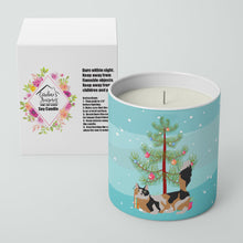 Load image into Gallery viewer, Munchkin #3 Cat Merry Christmas 10 oz Decorative Soy Candle