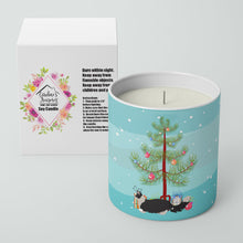 Load image into Gallery viewer, Napoleon #2 Cat Merry Christmas 10 oz Decorative Soy Candle