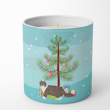 Load image into Gallery viewer, Norwegian Forest Cat Merry Christmas 10 oz Decorative Soy Candle