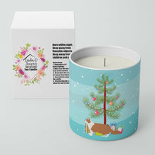 Load image into Gallery viewer, Norwegian Forest #2 Cat Merry Christmas 10 oz Decorative Soy Candle