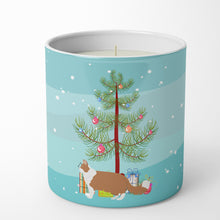 Load image into Gallery viewer, Norwegian Forest #2 Cat Merry Christmas 10 oz Decorative Soy Candle