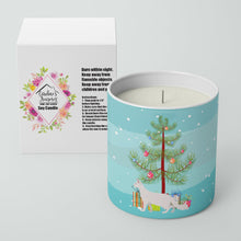 Load image into Gallery viewer, Oriental Longhair Cat Merry Christmas 10 oz Decorative Soy Candle