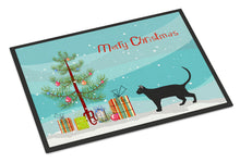 Load image into Gallery viewer, Pantherette Cat Merry Christmas Doormat - 18x27 Decorative Floor Mat – Indoor/Outdoor Rug with Artistic Flair CK4677MAT