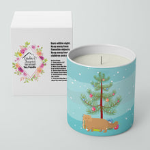 Load image into Gallery viewer, Persian Modern Cat Merry Christmas 10 oz Decorative Soy Candle