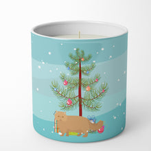 Load image into Gallery viewer, Persian Modern Cat Merry Christmas 10 oz Decorative Soy Candle