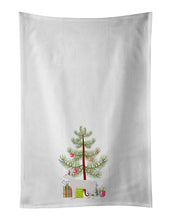 Load image into Gallery viewer, Peterbald #2 Cat Merry Christmas White Kitchen Towel Set of 2