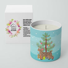 Load image into Gallery viewer, Pixie Bob #2 Cat Merry Christmas 10 oz Decorative Soy Candle