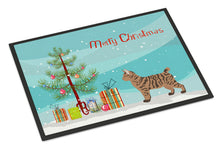Load image into Gallery viewer, Pixie Bob #2 Cat Merry Christmas Doormat - 24x36 Decorative Floor Mat – Indoor/Outdoor Rug with Artistic Flair CK4685JMAT