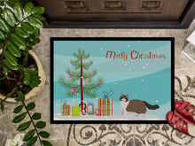 Load image into Gallery viewer, Ragdoll #1 Cat Merry Christmas Doormat - 18x27 Decorative Floor Mat – Indoor/Outdoor Rug with Artistic Flair CK4692MAT