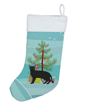 Load image into Gallery viewer, Russian White Black #1 Cat Merry Christmas Christmas Stocking