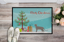 Load image into Gallery viewer, Safari #1 Cat Merry Christmas Doormat - 18x27 Decorative Floor Mat – Indoor/Outdoor Rug with Artistic Flair CK4699MAT