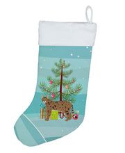 Load image into Gallery viewer, Savannah #1 Cat Merry Christmas Christmas Stocking