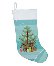 Load image into Gallery viewer, Savannah #3 Cat Merry Christmas Christmas Stocking