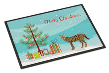Load image into Gallery viewer, Savannah #3 Cat Merry Christmas Doormat - 18x27 Decorative Floor Mat – Indoor/Outdoor Rug with Artistic Flair CK4703MAT