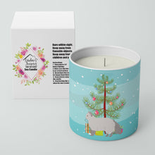 Load image into Gallery viewer, Selkirk Rex #2 Cat Merry Christmas 10 oz Decorative Soy Candle