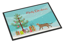 Load image into Gallery viewer, Serengeti Cat Merry Christmas Doormat - 18x27 Decorative Floor Mat – Indoor/Outdoor Rug with Artistic Flair CK4709MAT