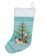 Load image into Gallery viewer, Skookum Cat Merry Christmas Christmas Stocking