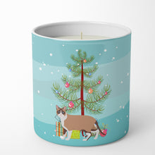 Load image into Gallery viewer, Snowshoe Cat Merry Christmas 10 oz Decorative Soy Candle