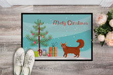 Load image into Gallery viewer, Somali Cat Merry Christmas Doormat - 18x27 Decorative Floor Mat – Indoor/Outdoor Rug with Artistic Flair CK4722MAT