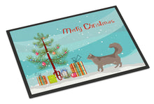 Load image into Gallery viewer, Somali #2 Cat Merry Christmas Doormat - 18x27 Decorative Floor Mat – Indoor/Outdoor Rug with Artistic Flair CK4723MAT