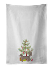 Load image into Gallery viewer, Somali #2 Cat Merry Christmas White Kitchen Towel Set of 2