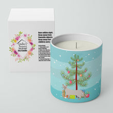 Load image into Gallery viewer, Thai Lilac Cat Merry Christmas 10 oz Decorative Soy Candle
