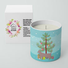 Load image into Gallery viewer, Thai Lilac #2 Cat Merry Christmas 10 oz Decorative Soy Candle