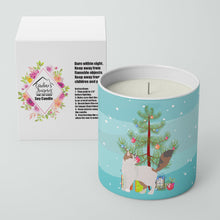Load image into Gallery viewer, Turkish Van Cat Merry Christmas 10 oz Decorative Soy Candle