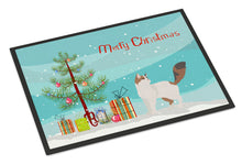Load image into Gallery viewer, Turkish Van Cat Merry Christmas Doormat - 18x27 Decorative Floor Mat – Indoor/Outdoor Rug with Artistic Flair CK4733MAT