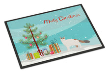 Load image into Gallery viewer, Turkish Van #2 Cat Merry Christmas Doormat - 24x36 Decorative Floor Mat – Indoor/Outdoor Rug with Artistic Flair CK4734JMAT