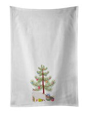 Load image into Gallery viewer, Turkish Van #2 Cat Merry Christmas White Kitchen Towel Set of 2