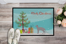 Load image into Gallery viewer, Ukrainian Levkoy #2 Cat Merry Christmas Doormat - 18x27 Decorative Floor Mat – Indoor/Outdoor Rug with Artistic Flair CK4736MAT