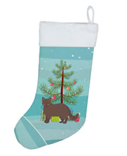 Load image into Gallery viewer, York Chocolate #1 Cat Merry Christmas Christmas Stocking
