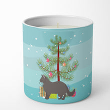Load image into Gallery viewer, York Chocolate #2 Cat Merry Christmas 10 oz Decorative Soy Candle