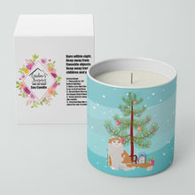 Load image into Gallery viewer, American Curl Cat Merry Christmas 10 oz Decorative Soy Candle