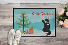 Load image into Gallery viewer, American Polydactyl Cat Merry Christmas Doormat - 18x27 Decorative Floor Mat – Indoor/Outdoor Rug with Artistic Flair CK4742MAT