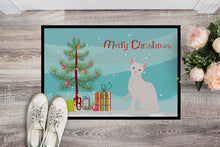 Load image into Gallery viewer, Arabian Mau Cat Merry Christmas Doormat - 18x27 Decorative Floor Mat – Indoor/Outdoor Rug with Artistic Flair CK4745MAT