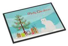 Load image into Gallery viewer, Asian Semi Longhaired Cat Merry Christmas Doormat - 18x27 Decorative Floor Mat – Indoor/Outdoor Rug with Artistic Flair CK4746MAT