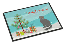 Load image into Gallery viewer, British Semi Longhair Cat Merry Christmas Doormat - 18x27 Decorative Floor Mat – Indoor/Outdoor Rug with Artistic Flair CK4750MAT