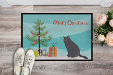 Load image into Gallery viewer, British Shorthair #1 Cat Merry Christmas Doormat - 18x27 Decorative Floor Mat – Indoor/Outdoor Rug with Artistic Flair CK4751MAT