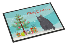 Load image into Gallery viewer, British Shorthair #2 Cat Merry Christmas Doormat - 24x36 Decorative Floor Mat – Indoor/Outdoor Rug with Artistic Flair CK4752JMAT