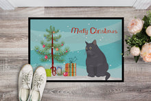 Load image into Gallery viewer, British Shorthair #2 Cat Merry Christmas Doormat - 18x27 Decorative Floor Mat – Indoor/Outdoor Rug with Artistic Flair CK4752MAT