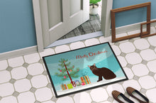 Load image into Gallery viewer, Burmese #2 Cat Merry Christmas Doormat - 18x27 Decorative Floor Mat – Indoor/Outdoor Rug with Artistic Flair CK4754MAT