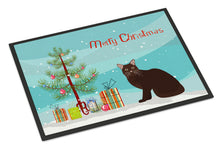 Load image into Gallery viewer, Burmese #2 Cat Merry Christmas Doormat - 18x27 Decorative Floor Mat – Indoor/Outdoor Rug with Artistic Flair CK4754MAT