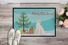 Load image into Gallery viewer, Burmilla #1 Cat Merry Christmas Doormat - 24x36 Decorative Floor Mat – Indoor/Outdoor Rug with Artistic Flair CK4755JMAT