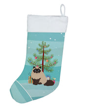 Load image into Gallery viewer, Colorpoint Persian Hymalayan Cat Merry Christmas Christmas Stocking