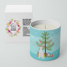 Load image into Gallery viewer, Devon Rex #2 Cat Merry Christmas 10 oz Decorative Soy Candle