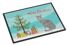 Load image into Gallery viewer, Egyptian Mau Cat Merry Christmas Doormat - 24x36 Decorative Floor Mat – Indoor/Outdoor Rug with Artistic Flair CK4766JMAT
