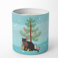 Load image into Gallery viewer, European Burmese Cat Merry Christmas 10 oz Decorative Soy Candle