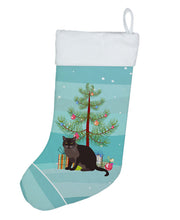 Load image into Gallery viewer, European Burmese Cat Merry Christmas Christmas Stocking